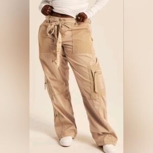 ​A&F Archive Collection Y2K Style Cargo Pants Corduroy Trim Size 4L